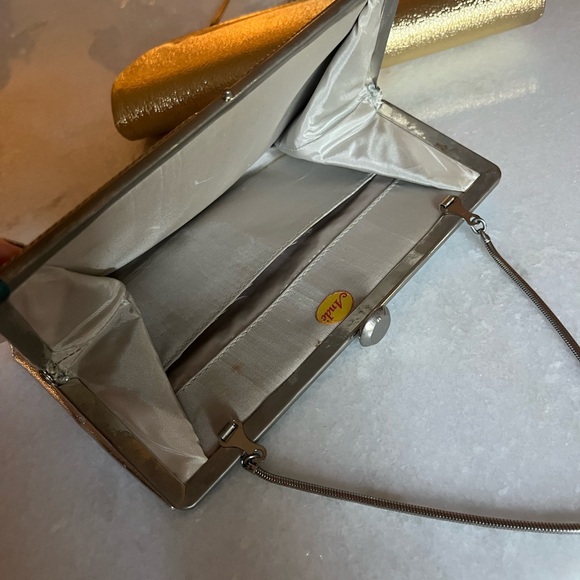 Vintage Elegant Gold and Silver Clutch Set - Picture 3 of 3